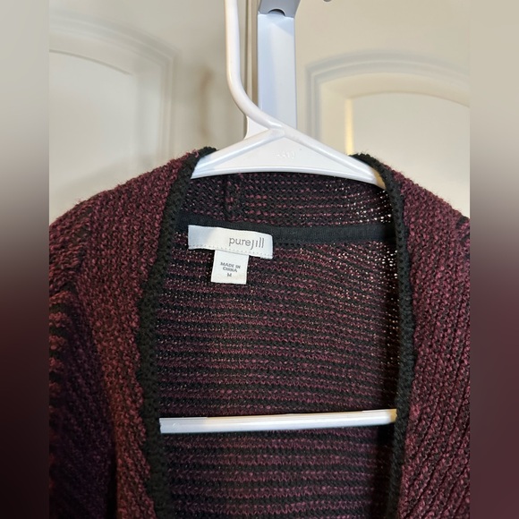 Burgundy‎ cardigan - Picture 2 of 3